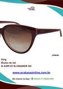 Sting - Óculos de Sol - SS 6499 57 16 COL09CD 135