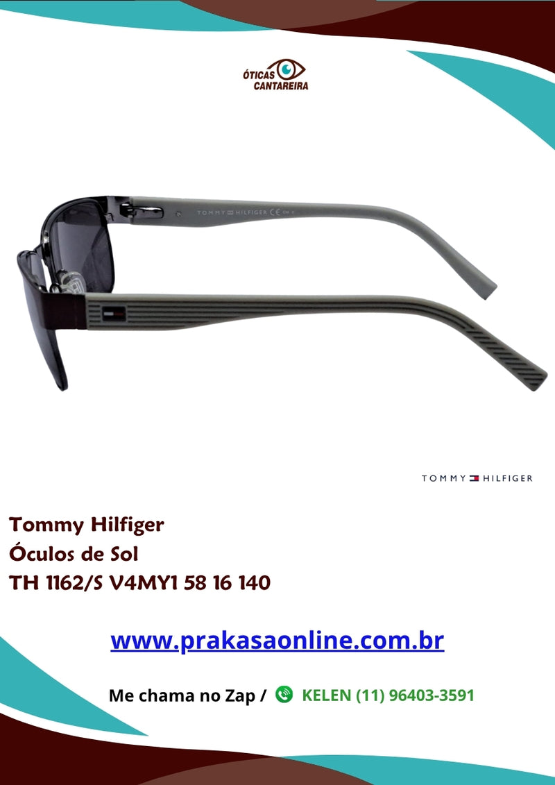 Tommy Hilfiger - Óculos de Sol - TH 1162/S V4MY1 58 16 140