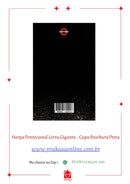 Harpa Pentecostal Letra Gigante - Capa Brochura Preta