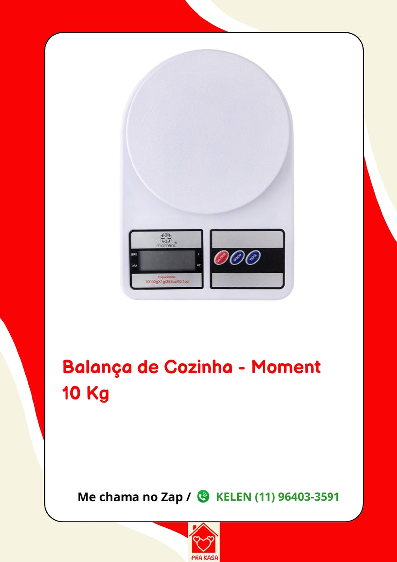 Balança Para Cozinha até 10 kg