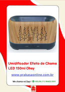 Umidificador Efeito de Chama LED 150ml Ohey