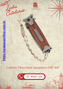 Canivete Tático Semiautomático Modelos A046 e A047