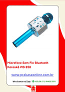 Microfone Sem Fio Bluetooth Usb Karaokê
