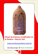 Difusor de Aromas e Umidificador de Ar Rotativo - Ohey DL-524