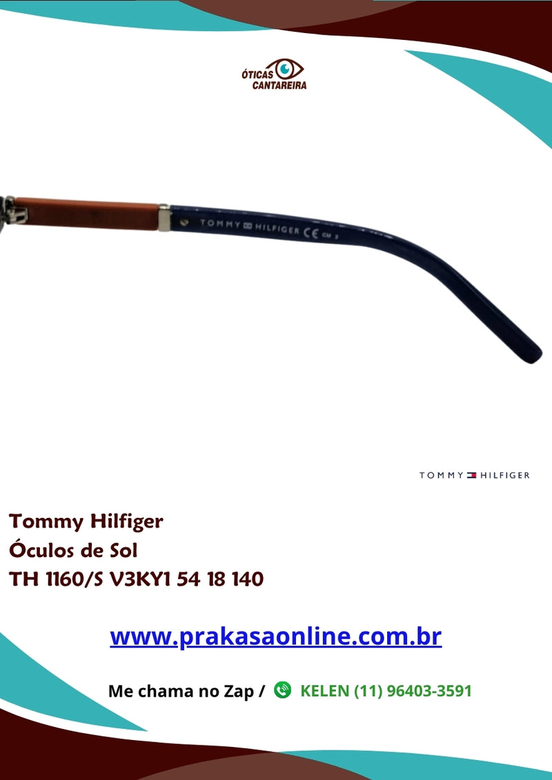 Tommy Hilfiger - Óculos de Sol - TH 1160/S V3KY1 54 18 140