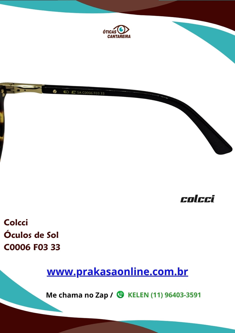 Colcci - Óculos de Sol - C0006 F03 33