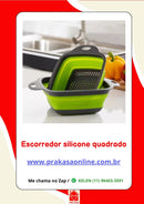 Escorredor de Silicone Retrátil