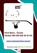 Mont Blanc - Armação Modelo MB 538 028 58 16 145