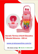 Garrafa Térmica Tabuada Interativa 430ml