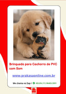 Brinquedo para Cachorro de PVC com Som