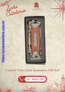 Canivete Tático Semiautomático Modelos A046 e A047