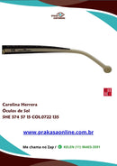 Carolina Herrera - Óculos de Sol Feminino - Modelo SHE 574 57 15 COL.0722 135