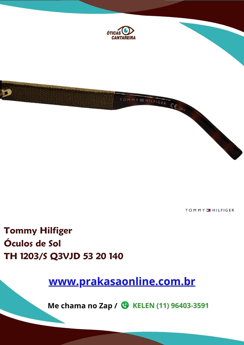 Tommy Hilfiger - Óculos de Sol - TH 1203/S Q3VJD 53 20 140