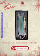 Canivete Tático Semiautomático Modelos A046 e A047