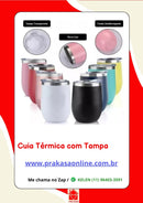 Copos Térmico Cuia Aço Inox