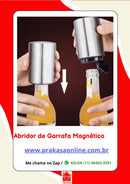 Abridor de Garrafa Magnético e Automático - Fácil e Rápido