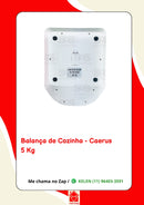 Balança para Cozinha até 5 kg - Caerus
