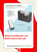 Difusor de Aromas e Umidificador B-Max 400ml - Ambiente Confortável e Perfumado