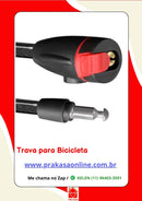 Cadeado com Chave para Bicicleta ou Motos