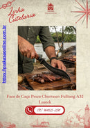 Faca de Caça Pesca Churrasco Fulltang A32 Luatek