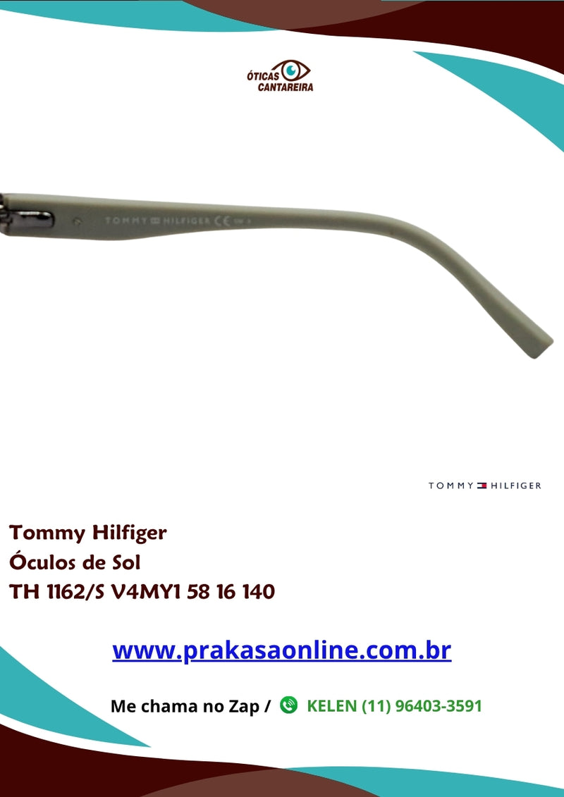 Tommy Hilfiger - Óculos de Sol - TH 1162/S V4MY1 58 16 140