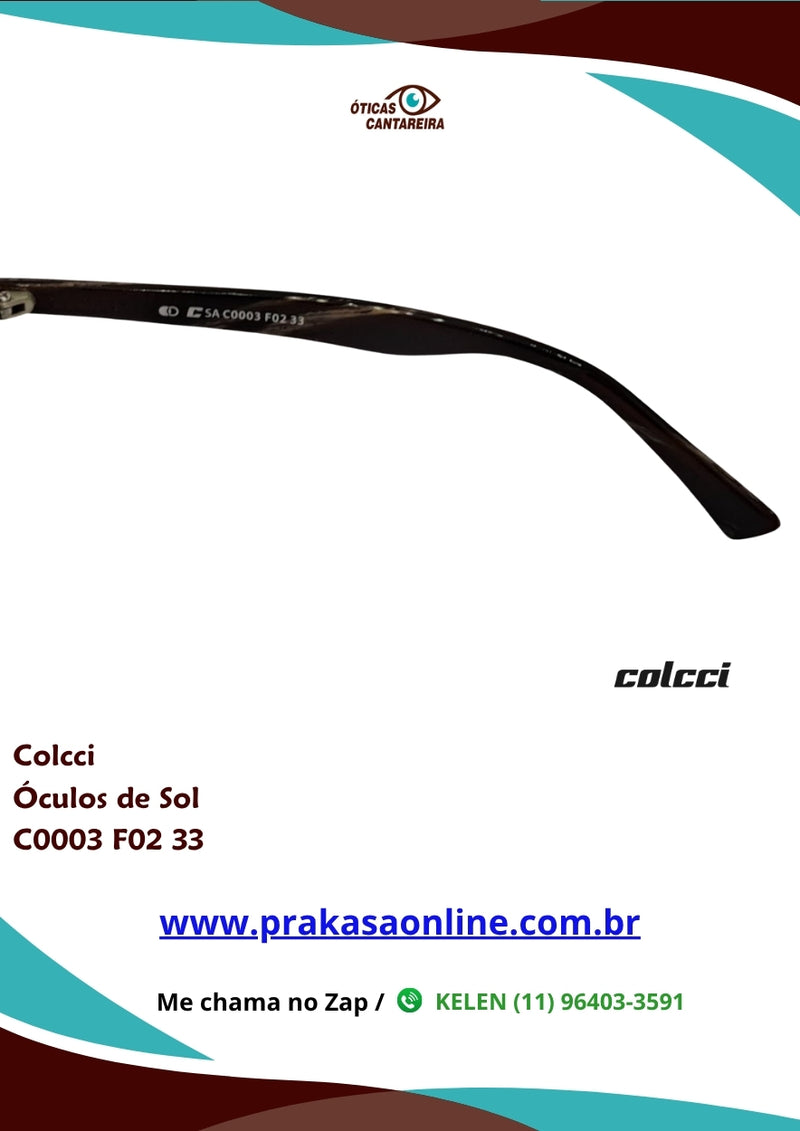 Colcci - Óculos de Sol - C0003 F02 33