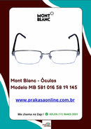 Mont Blanc - Armação Modelo MB 581 016 58 19 145