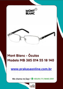 Mont Blanc - Armação Modelo MB 385 014 55 18 140