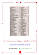 Harpa Pentecostal Letra Gigante - Capa Brochura Preta
