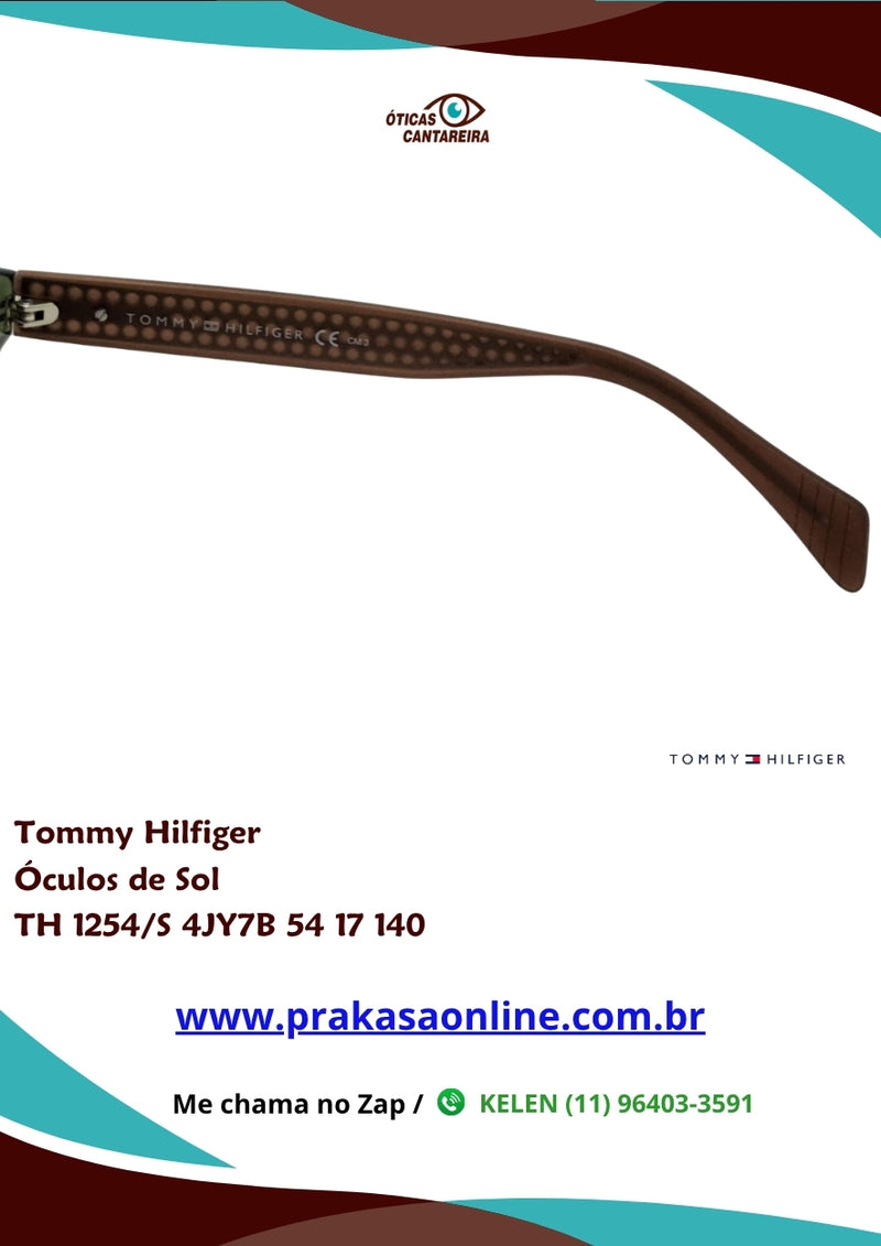Tommy Hilfiger - Óculos de Sol - TH 1254/S 4JY7B 54 17 140