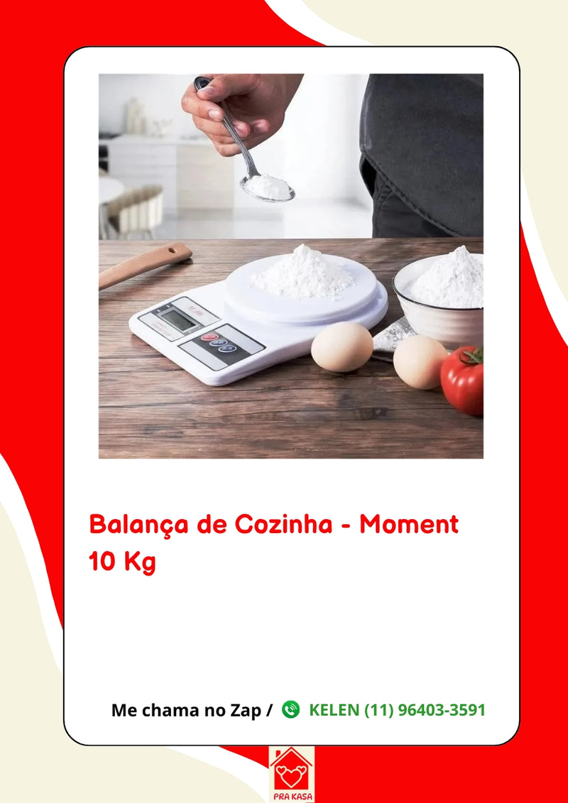 Balança Para Cozinha até 10 kg