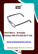 Mont Blanc - Armação  Modelo MB 475 016 56 17 145
