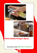 Pulverizador de Azeite e Vinagre