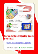 Livros de Colorir Bobbie Goods 50 Folhas