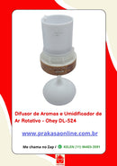 Difusor de Aromas e Umidificador de Ar Rotativo - Ohey DL-524