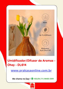Umidificador/Difusor de Aromas - Ohey - DL614