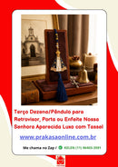 Terço Dezena/Pêndulo Nossa Senhora Aparecida Luxo