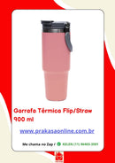 Garrafa Térmica Flip/Straw - 900 ml