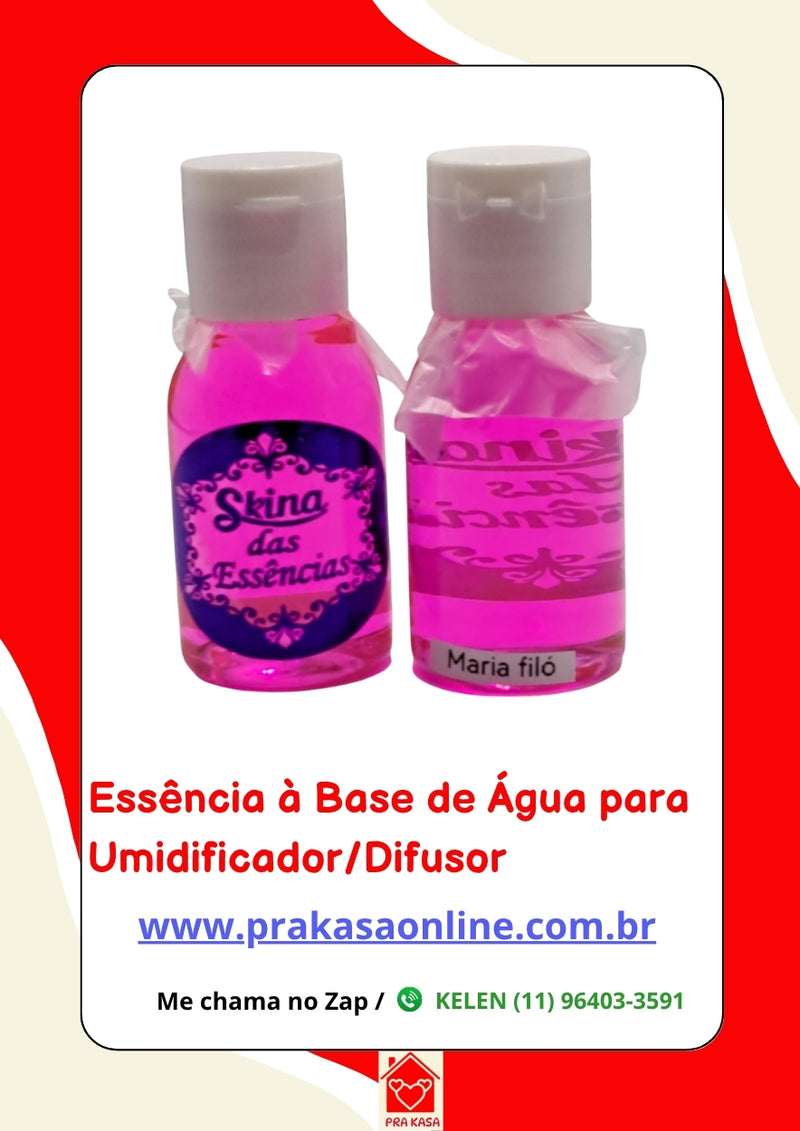Essência à Base de Água para Umidificador/Difusor