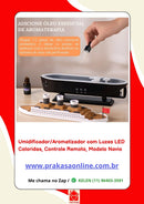 Umidificador/Aromatizador com Luzes LED Coloridas com Controle Remoto - Modelo Navio