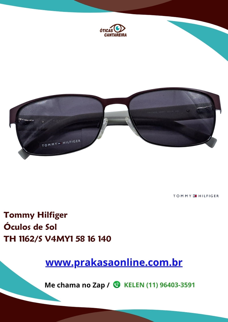 Tommy Hilfiger - Óculos de Sol - TH 1162/S V4MY1 58 16 140