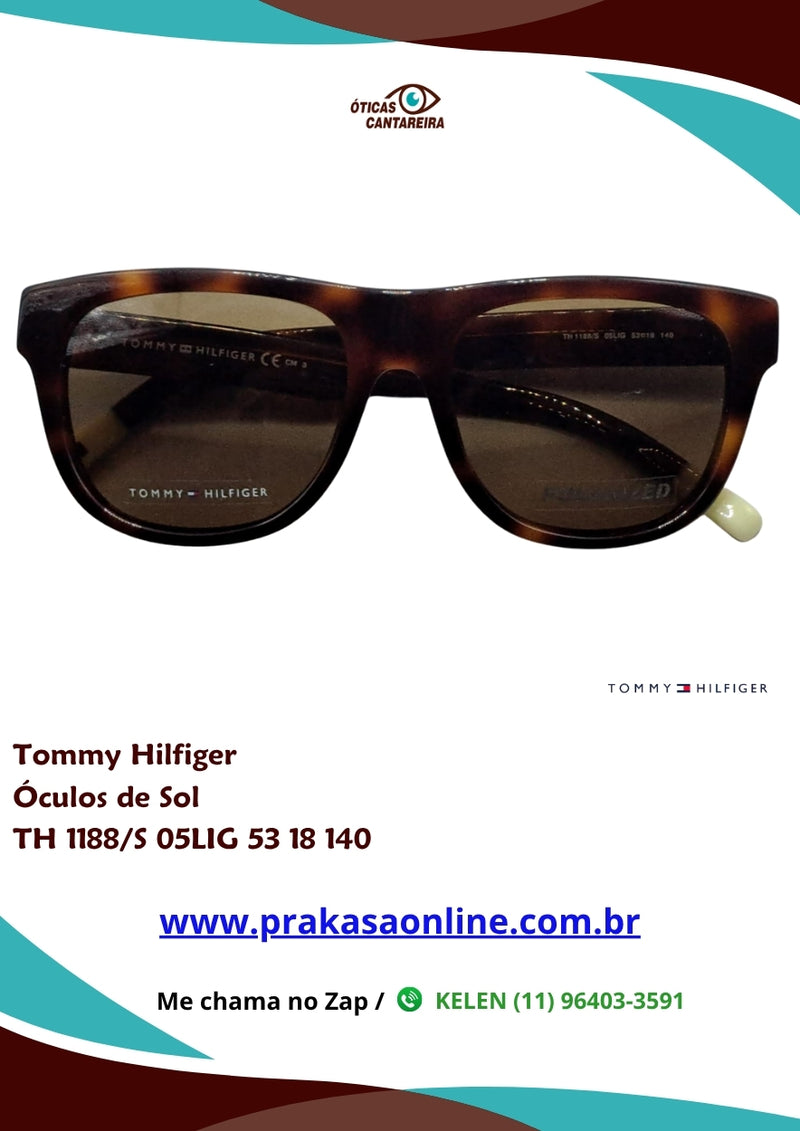Tommy Hilfiger - Óculos de Sol - TH 1188/S 05LIG 53 18 140