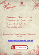 Faca de Caça Pesca Churrasco Fulltang A32 Luatek