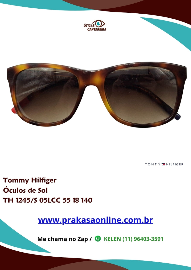 Tommy Hilfiger - Óculos de Sol - TH 1245/S 05LCC 55 18 140