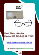 Mont Blanc - Armação  Modelo MB 543 002 58 17 145