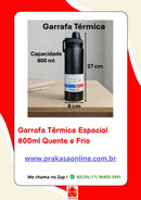 Garrafa Térmica Espacial 800 ml Quente e Frio