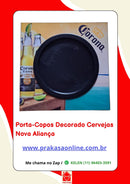 Porta-Copo Decorado com Estampas de Cervejas – Nova Aliança