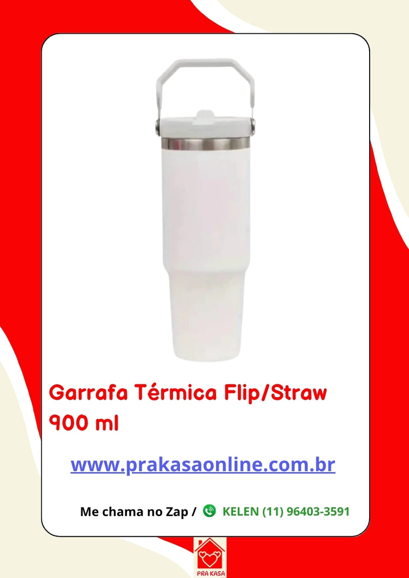 Garrafa Térmica Flip - 900 ml
