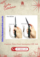 Canivete Tático Semiautomático Modelos A046 e A047