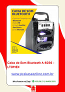 Caixa de Som Bluetooth A-6036 - ALTOMEX